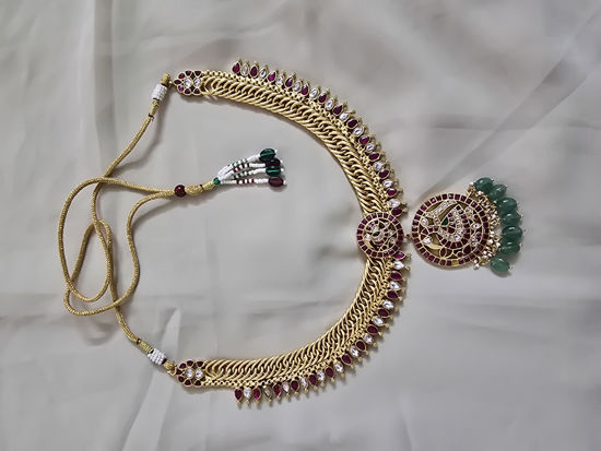 Picture of 2 in 1 Jalebi Necklace