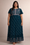 Picture of Deep Teal color Party wear dress