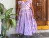 Picture of Lavender party wear frock 6-7y