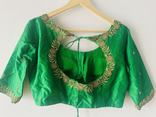 Picture of Multi use maggam work blouse