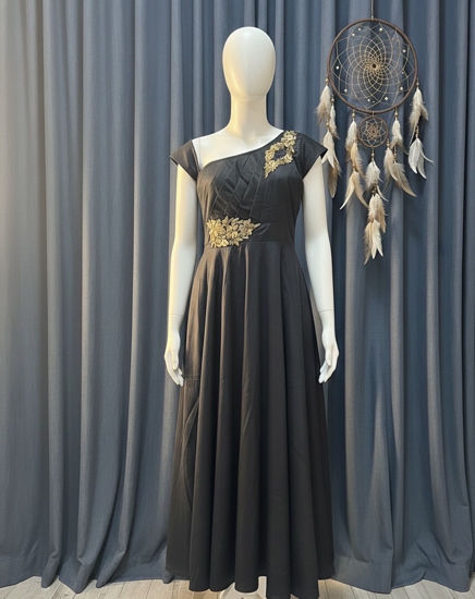 Picture of Black long frock
