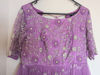 Picture of Lavender heavy party wear long frock