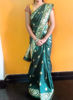 Picture of Banarasi saree with unstitched blouse