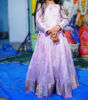 Picture of Beautiful Pastel lavender zari kota lehenga for 6-8Y