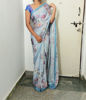 Picture of Floral saree with unstitched blouse