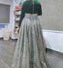 Picture of Lehenga with velvet croptop