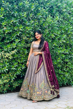 Picture of Tissue Lehenga