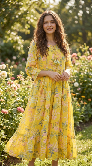 Picture of Taruni Mul Cotton Frock