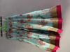 Picture of Pink and aqua floral lehenga