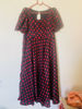 Picture of Black polka dotted gown