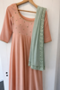 Picture of Peach anarkali