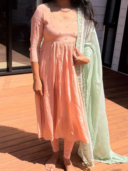 Picture of Peach anarkali