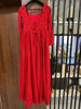 Picture of Red chikankari long dress