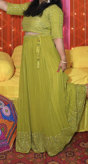 Picture of Mirror work lehenga