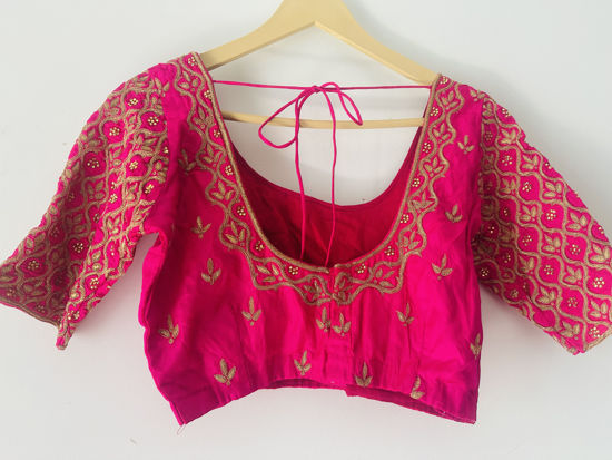 Picture of Multi use maggam work blouse