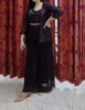 Picture of Dark Wine Embellished Indo-Western Co-ord Set