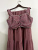 Picture of Dusty Rose/Mauve Printed Indo-Western Sharara Set with shrug