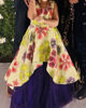 Picture of Netted Lehenga with Floral Top For 2-4Y
