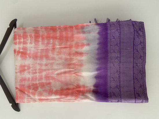 Picture of Shibori Style Mangalgiri saree