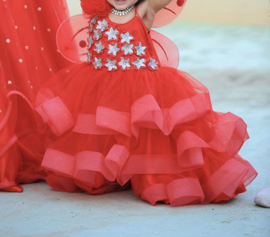 Picture of Photoshoot Layered Frock For 2-4Y