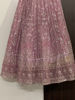Picture of Onion pink lehenga with two blouses