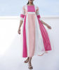 Picture of The Yellow Bow - Colourblock Long Dress