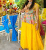 Picture of Combo of three piece haldi andi mehendi outfits