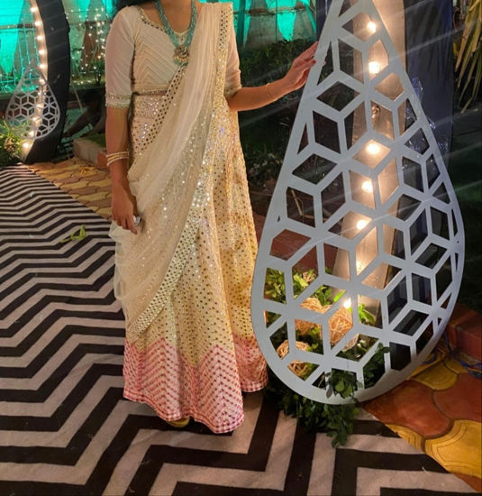 Picture of Three piece Sangeeth outfit