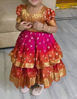 Picture of Fancy Bandhini frock for 2-4Y