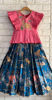 Picture of Bangalore silk kalamkari lehanga for 9-10Y