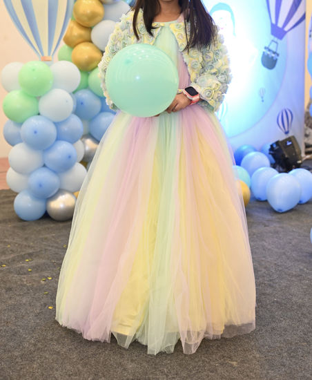 Picture of Pretty Long Frock For 9-10Y