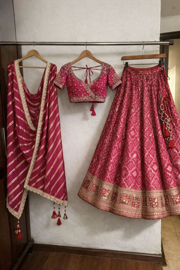 Picture of Designer Banarasi bandhini lehnga