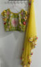 Picture of Neerus Yellow Floral Lehenga