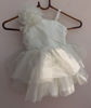 Picture of Combo of Vitamins brand white frock and wine frock For 12M-18M