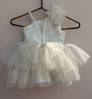 Picture of Combo of Vitamins brand white frock and wine frock For 12M-18M