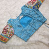 Picture of Chinnon Crushed Lehenga with Tissue Dupatta