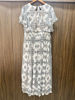 Picture of White muggu design dress
