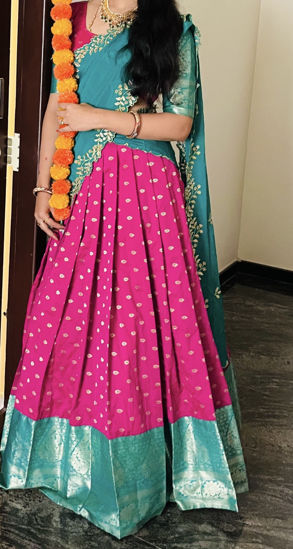 Picture of Pure katan banarasi lehenga