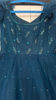 Picture of Elegant Teal Blue Embellished Tulle Party Gown From Neerus