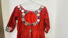 Picture of Raw silk mirror work Long frock