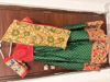Picture of Pattu langa with kalamkari voni