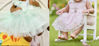 Picture of Combo of baby girl party wear frocks For 0-1Y