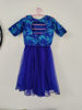 Picture of Royal Blue & Brocade Lehenga Set For 4-6Y