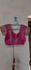 Picture of Pattu saree with maggam blouse