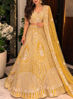 Picture of Mustard yellow bridal lehenga