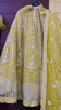 Picture of Mustard yellow bridal lehenga