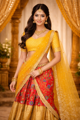 Picture of Kalamkari Lehanga