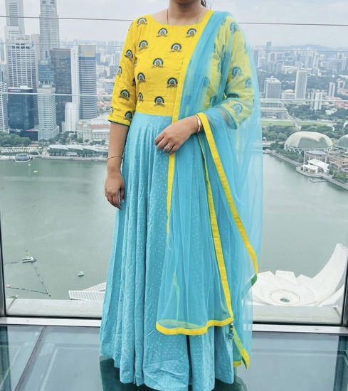 Picture of Party wear Long frock