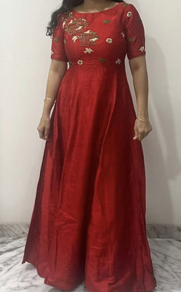 Picture of Red long frock