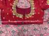 Picture of Pink and aqua floral lehenga